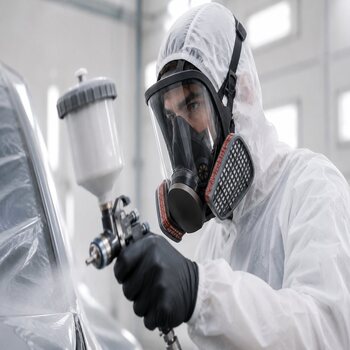 Повнолицева маска респіратор 3М 6800 для малярних робіт 3М 6057 АВЕ1 Р3