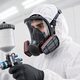 Полнолицевая маска респиратор 3М 6800 для малярных работ 3М 6057 АВЕ1 Р3