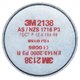Фильтра 3M 2138 P3 R комбинированная защита высочайшего класса
